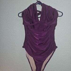 Adjustable one piece swimsuit